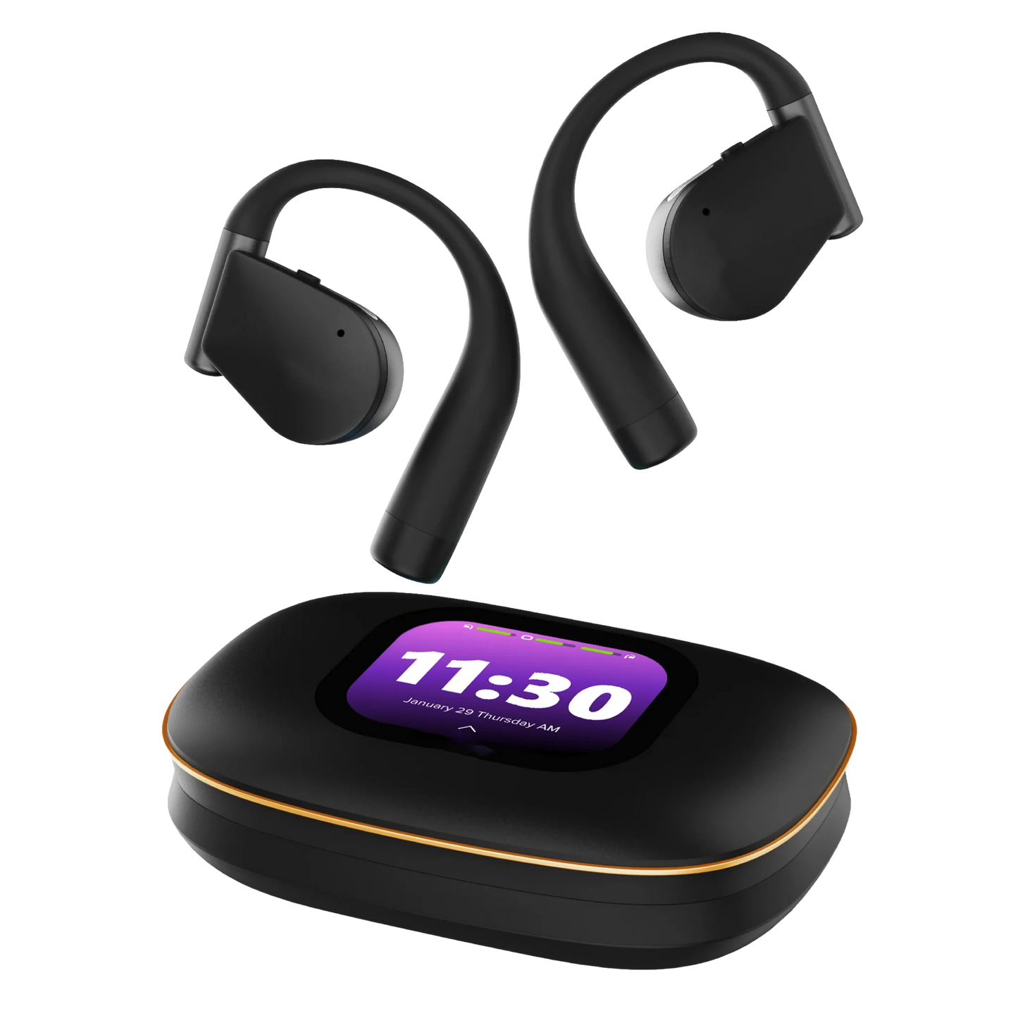 Premium Open‑Ear Wireless Earbuds With Immersive Spatial Audio & Extended Battery Life