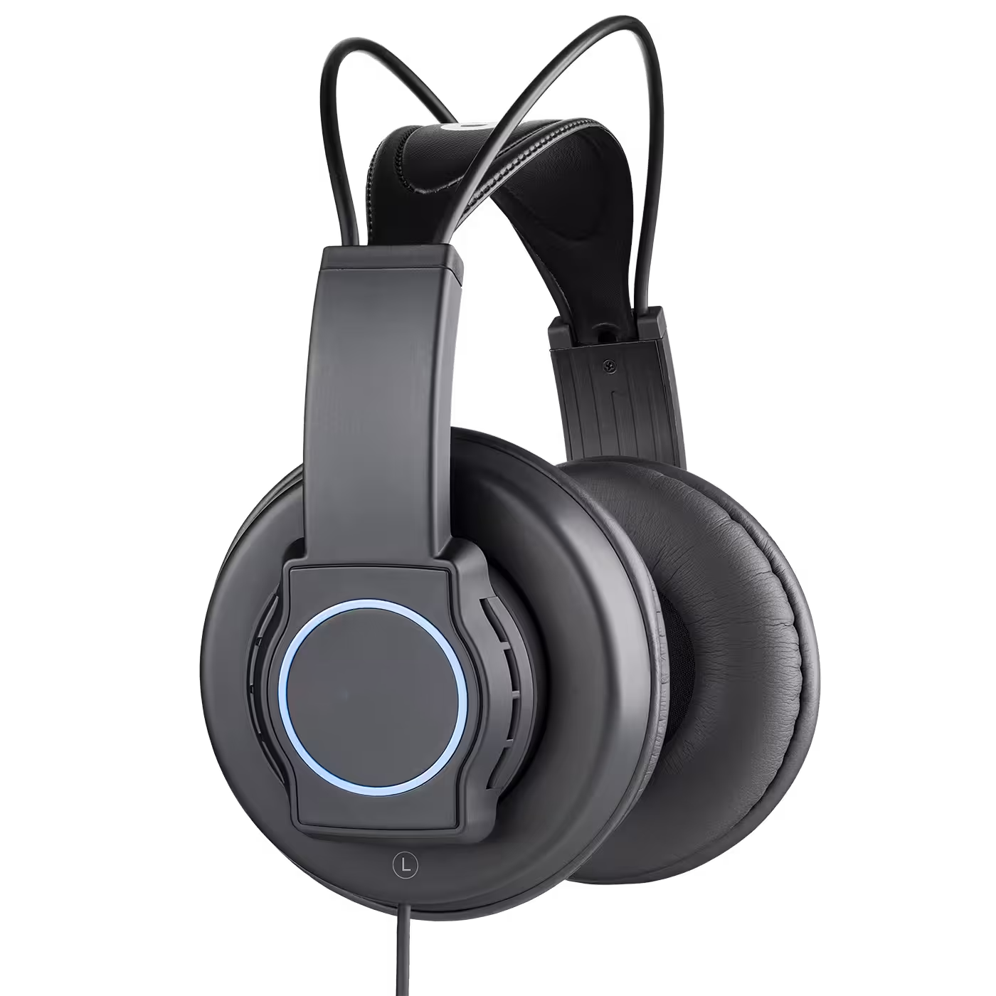 Semi‑Open Back Studio Monitoring Headphones for Audio Mixing Work