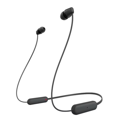 Neckband Bluetooth Earphones With Long Battery Runtime and Optimized Audio Restoration